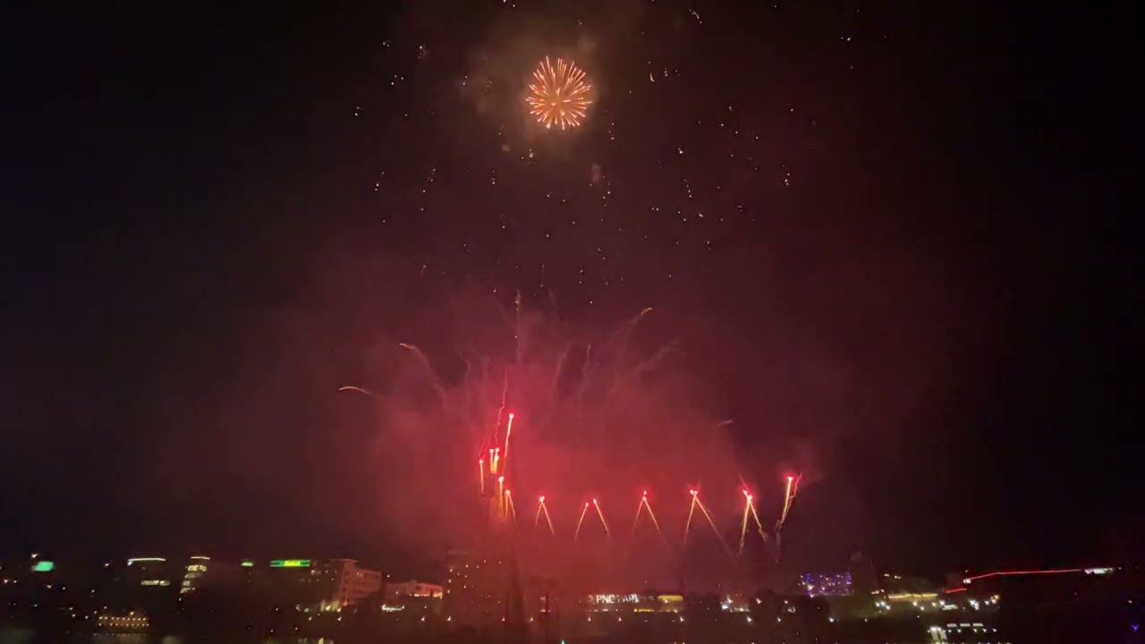 Pittsburgh Skyblast Fireworks (4K-60) [Ultra-Wide]