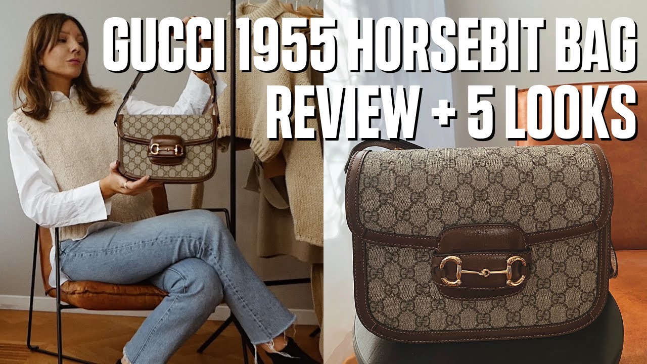 Gucci 1955 Horsebit Bag Review & 5 Outfits