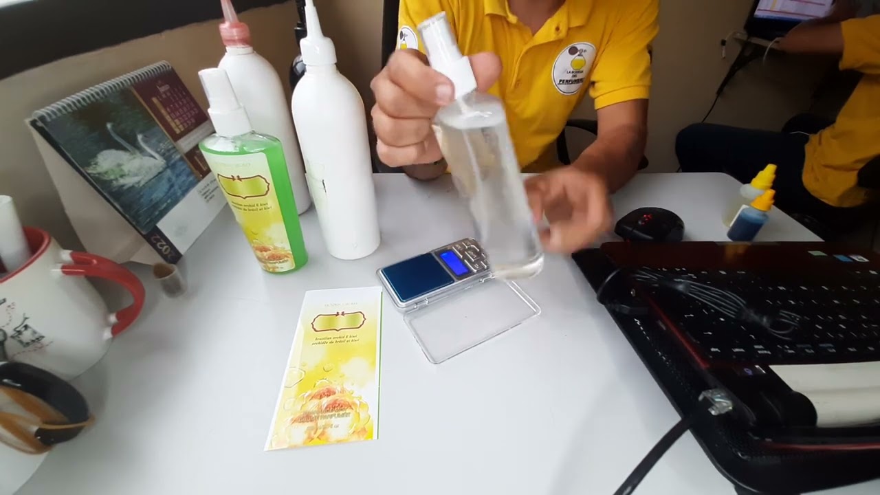 COMO PREPARAR UN SPLASH DE PERFUMERIA ?