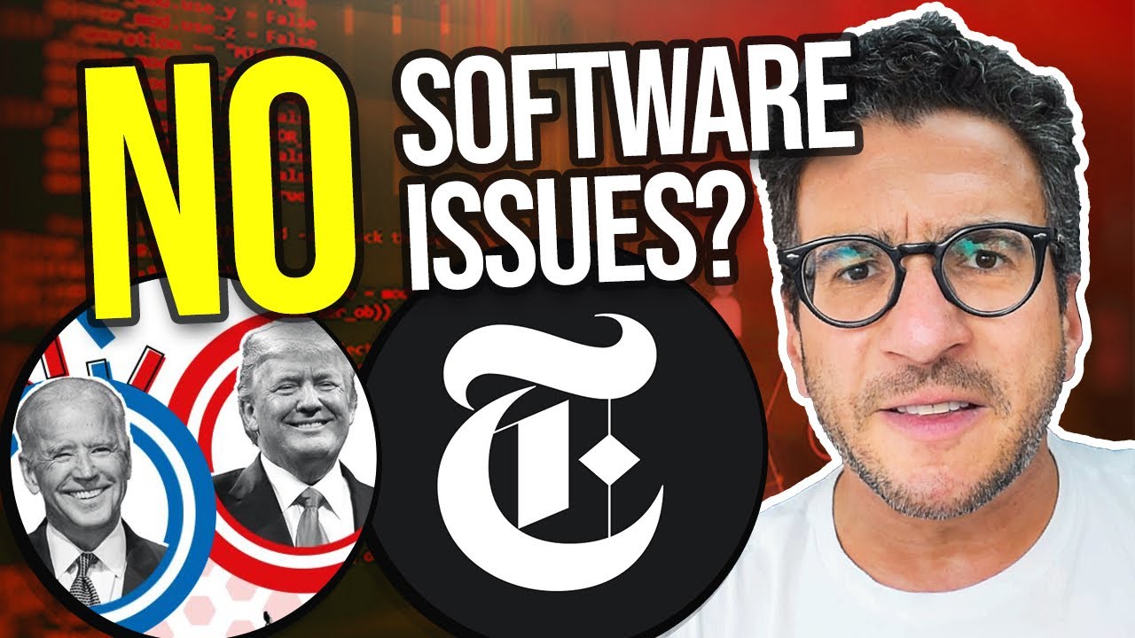 Dominion Voting Machines Issues EXPLAINED - By the New York Times! Viva Frei Vlawg