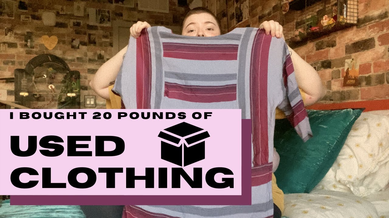 Unboxing 20 POUNDS of Vintage/Used Clothing | Abigail Elizabeth