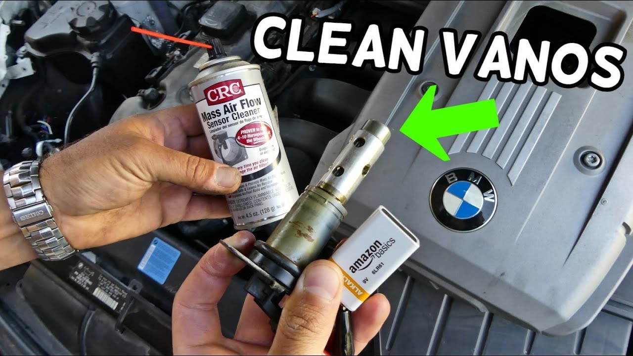 HOW TO CLEAN VANOS SOLENOID ON BMW E90 E91 E92 E93