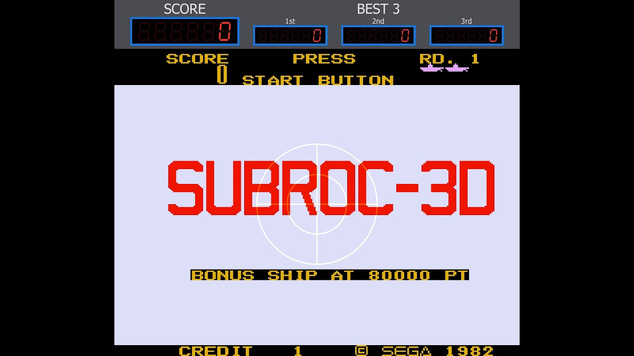SubRoc-3D Arcade