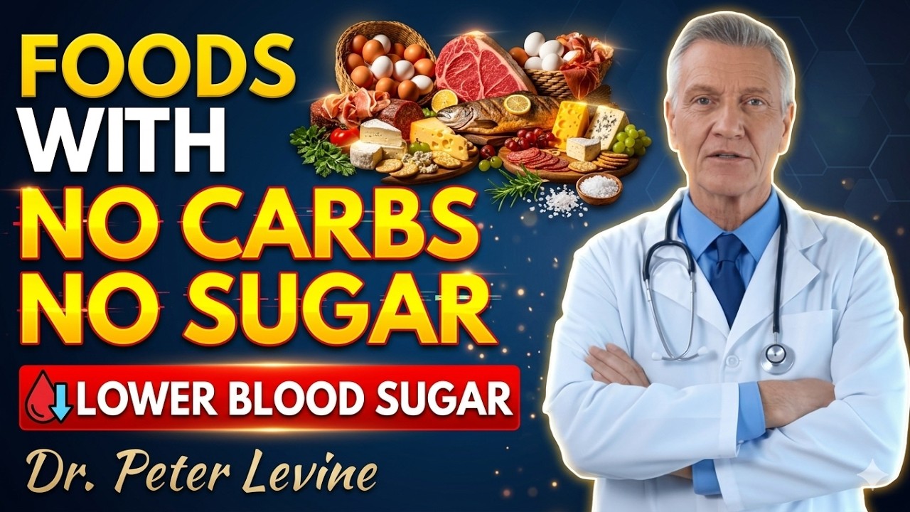 Foods with No Carbs and No Sugar Lower Blood Sugar! | Dr Peter Levine