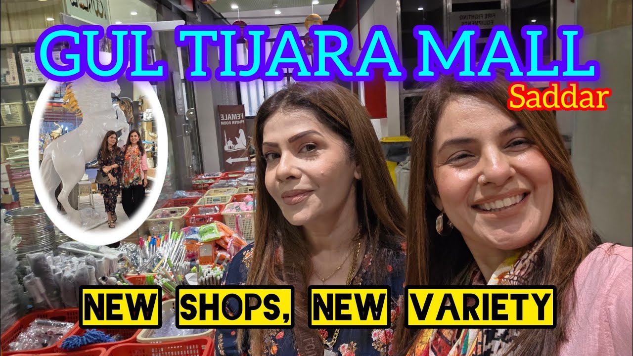 Best mall in saddar,Every shop has different variety,we could not resis,