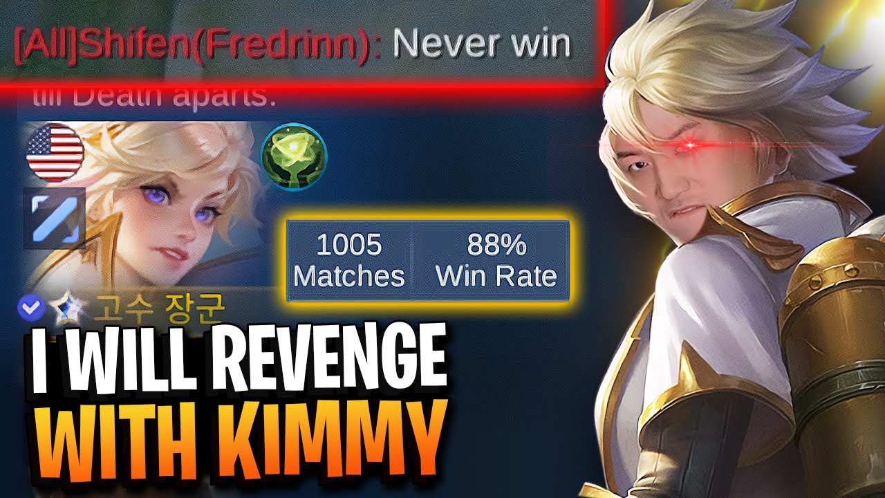 Gosu General met same enemies who trash talked last game | Mobile Legends Kimmy