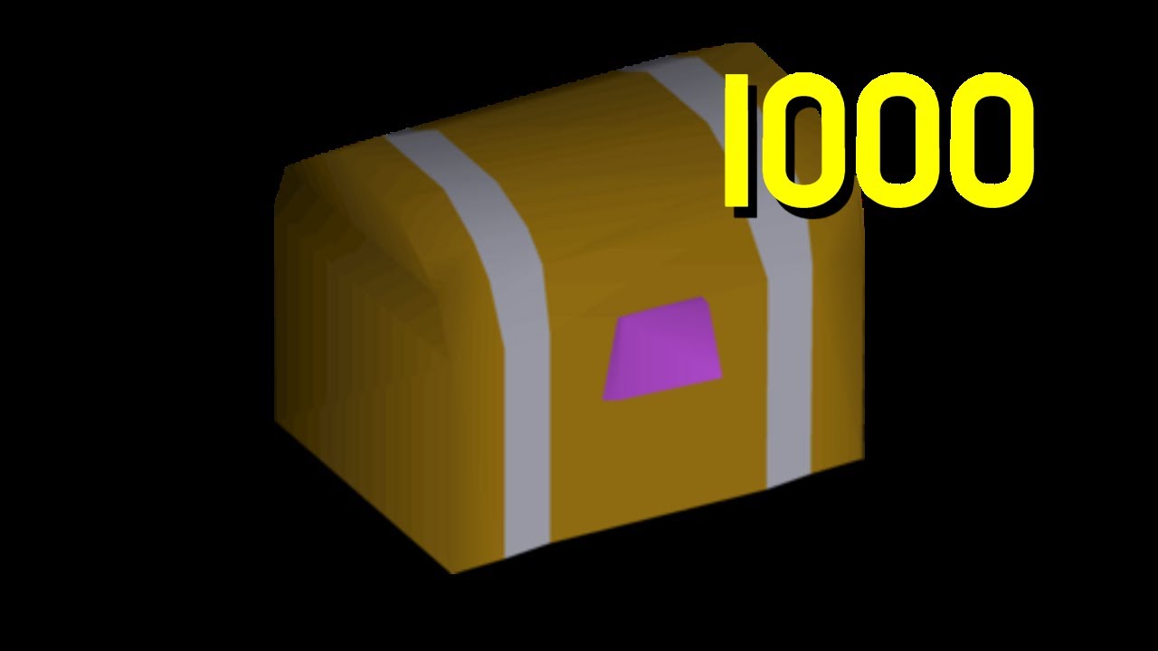 I Opened 1,000 Hard Clues In Oldschool Runescape