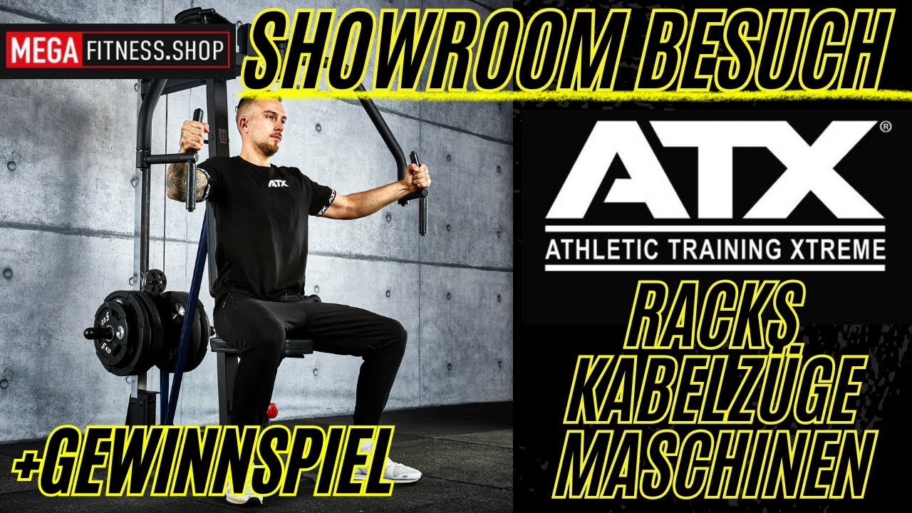 ATX Showroom Besuch - Racks, Kraftstationen und Maschinen - Megafitness Shop Gewinnspiel