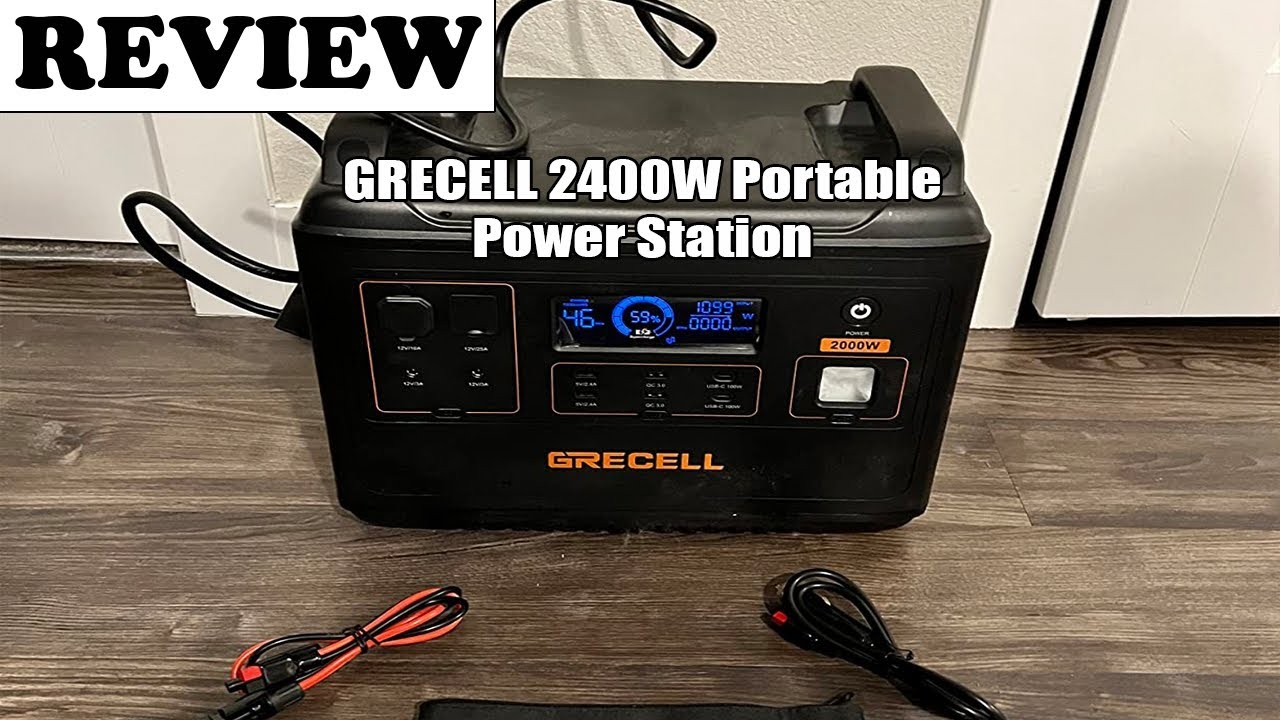 GRECELL 2400W Portable Power Station Review 2024 - Worth Every Penny!