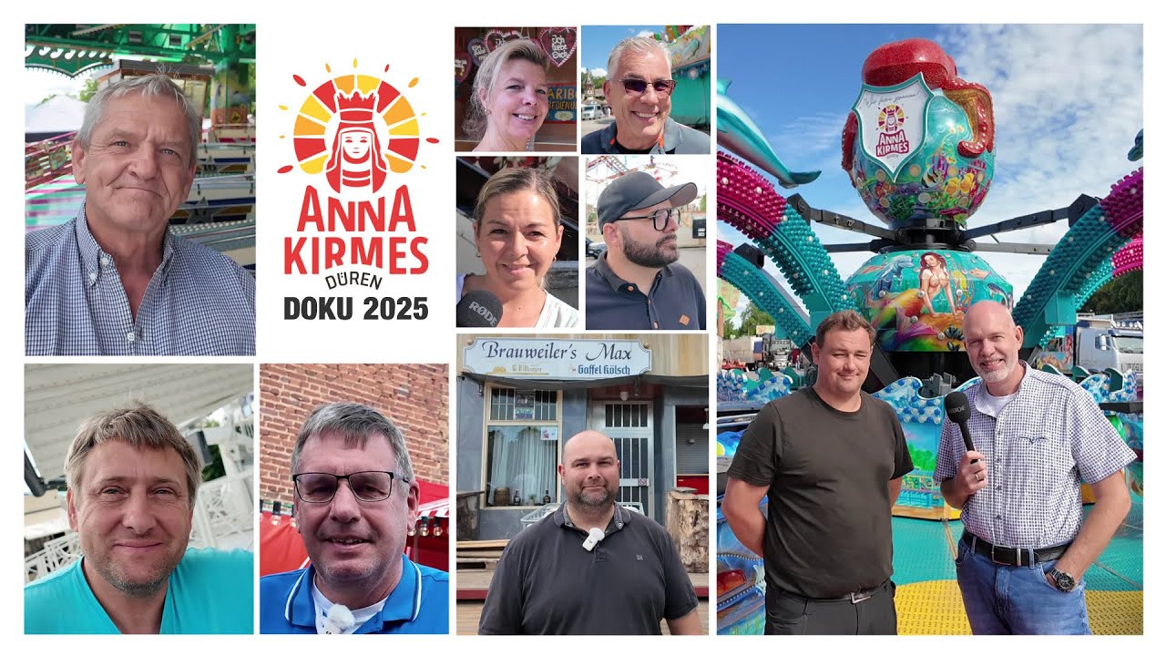 XXL DOKU Annakirmes Düren 2025 - Alle Neuheiten - Rundgang - Interviews und mehr