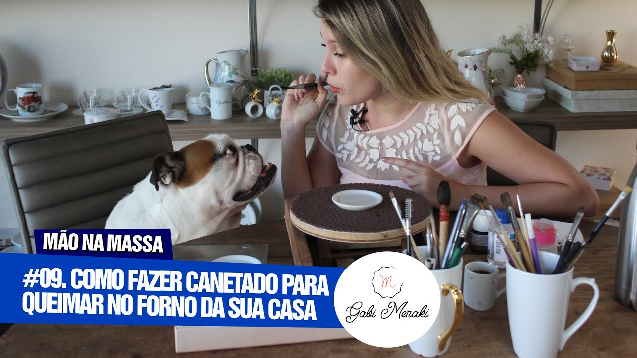 👩‍🎨MÃO NA MASSA #9 - CANETADO PARA QUEIMAR NO FORNO CONVENCIONAL