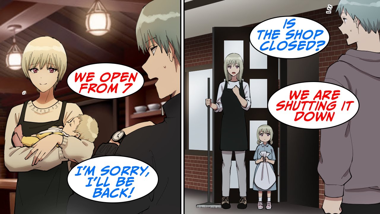 I stumbled into a coffee shop and started going there every day but then... [Manga Dub]