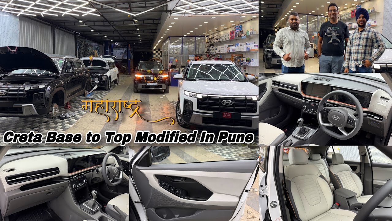Creta Base To Top Model Modified | Creta Base To Top In Pune | New Creta 2025 modified✅ Creta modify