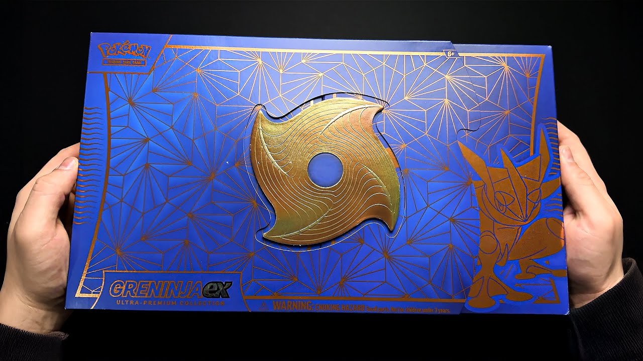 Is this THE MOST BEAUTIFUL Pokemon Box? - GreninjaEX UPC ASMR