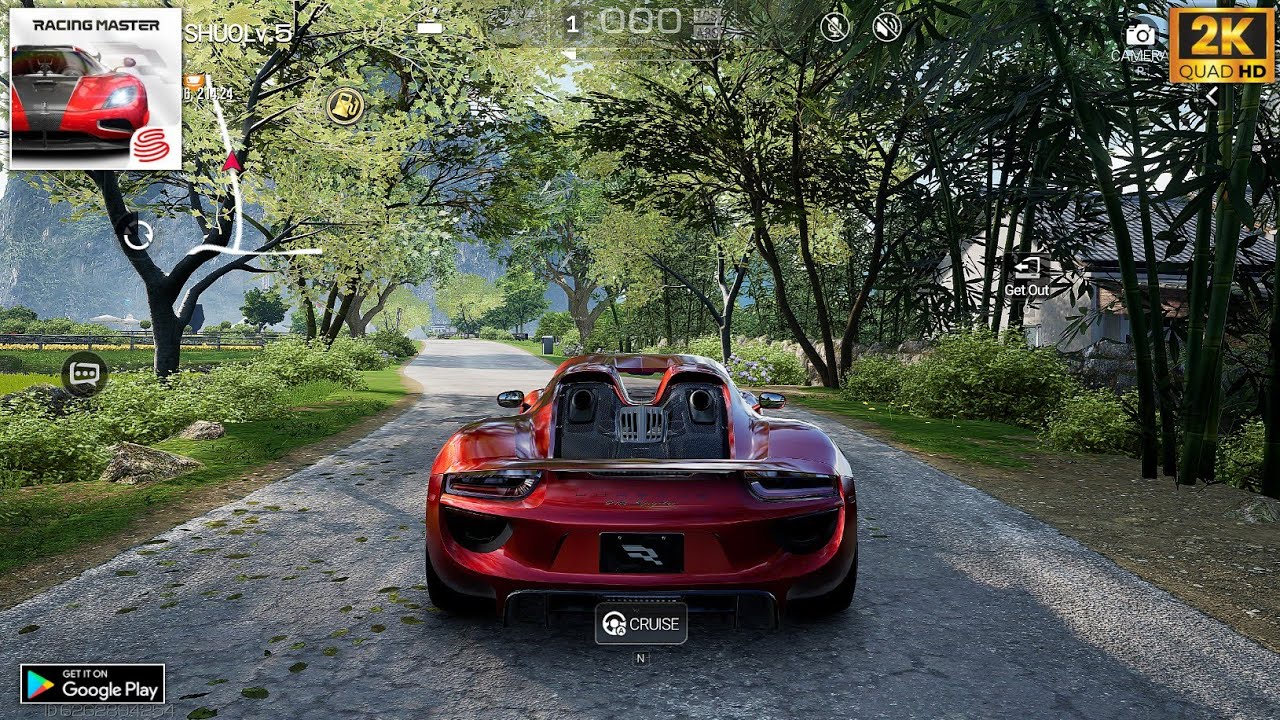 Porsche 918 Spyder Racing Master | 2k MAX Resolution and Graphics | Gameplay 