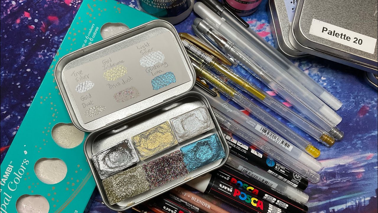 My top 10 recommendations | colouring accessories: mainly ones for embellishments | Adult Colouring
