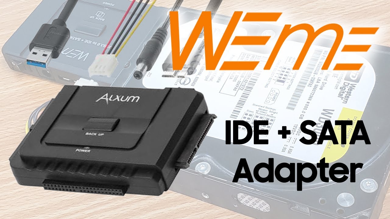 Weme IDE + SATA Hard Drive and Accessories Adapter Review