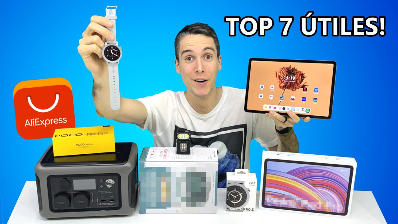Los 7 Mejores GADGETS &Uacute;TILES de AliExpress!