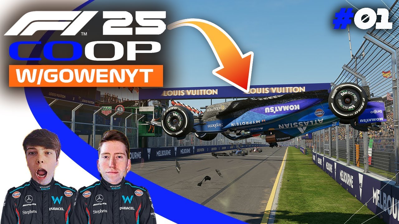 THE GREATEST SERIES RETURNS! F1 25 COOP w/@formulaowen  | Round 1 Australian GP
