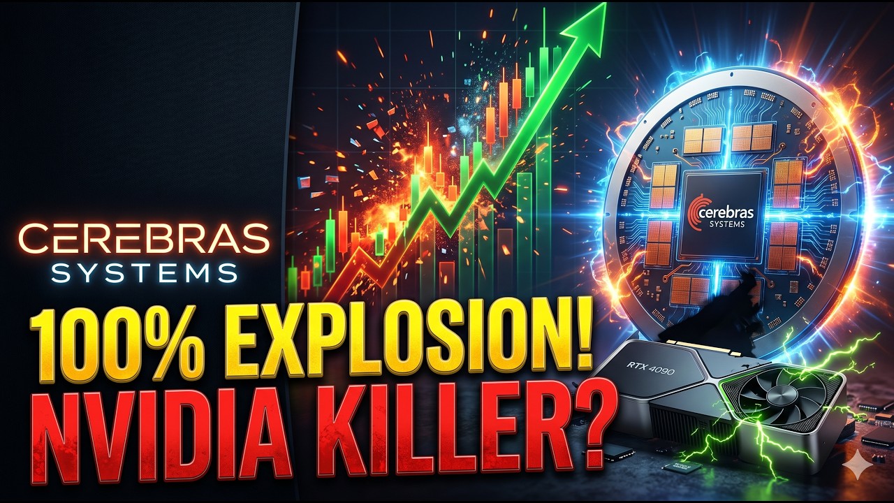 CEREBRAS SYSTEMS (CBRS) IPO EXPLODES 100%! 🚀 Is This The Ultimate Nvidia Killer?