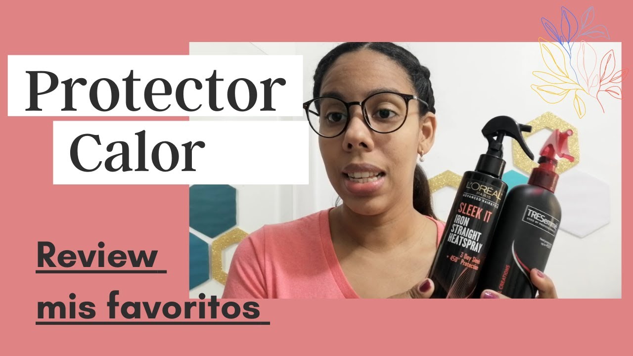 PROTECTOR DE CALOR PARA CABELLO \\ TRESEMME HEAT TAMER | LOREAL SLEEK IT Heatspray