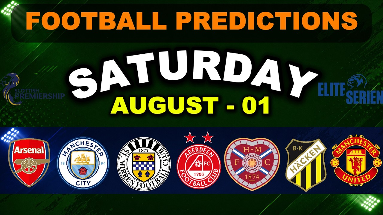FOOTBALL PREDICTIONS TODAY | Saturday 01|Scottish Premiership| BTTS & Over/Under Tips | #predictions