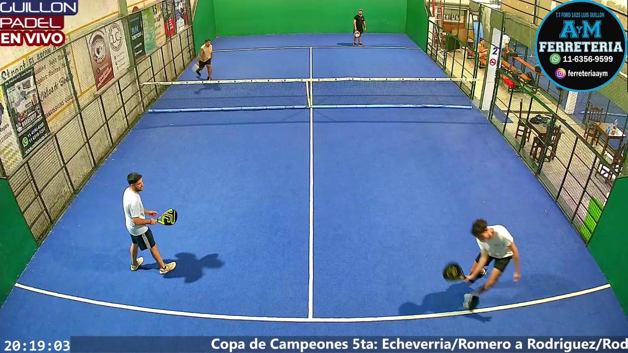 Cancha 2 en Guillon Padel