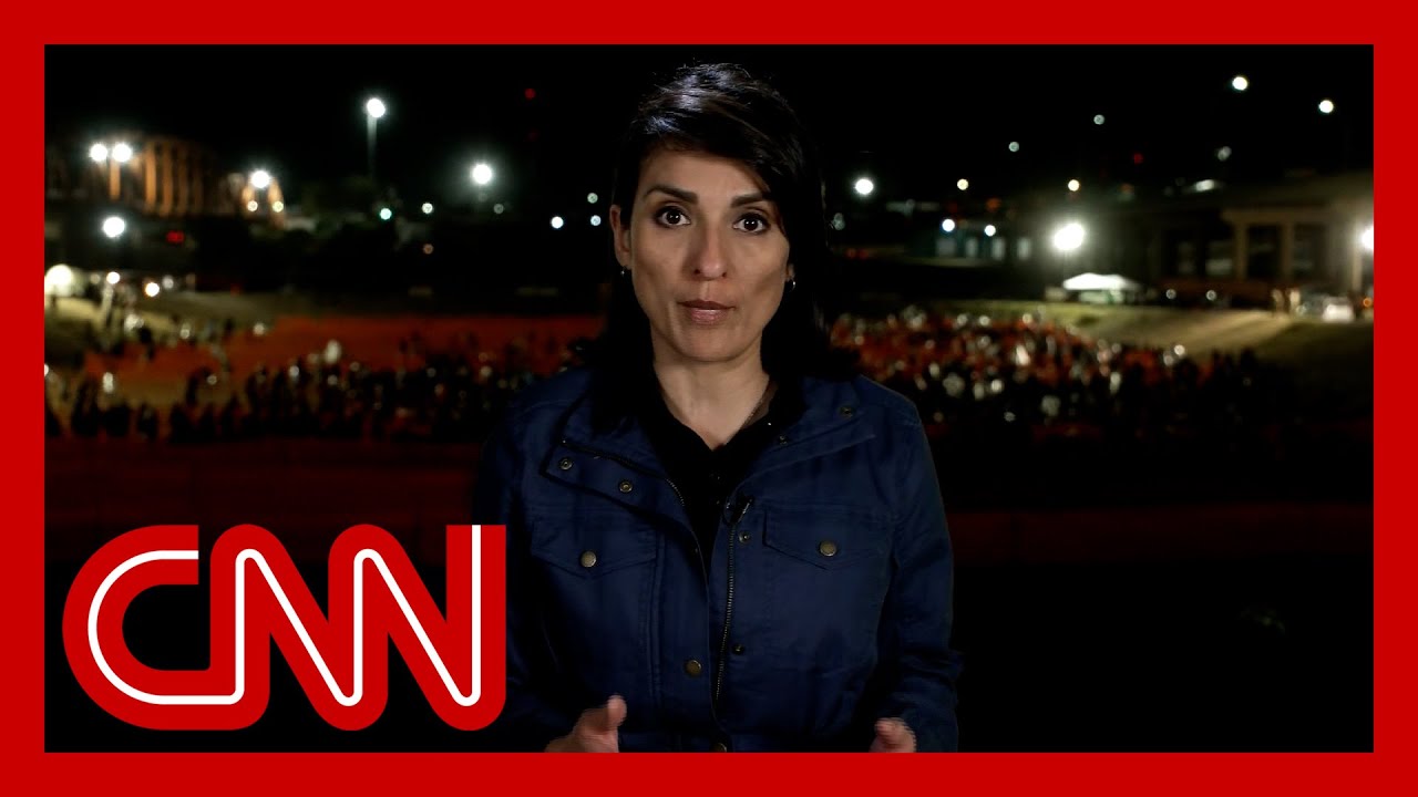 CNN on scene as migrants surge at the US southern border