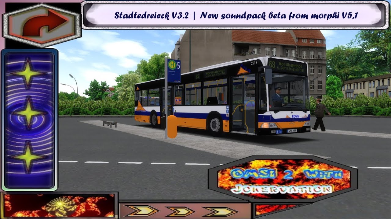 OMSI 2 with Jokervation | Stadtedreieck V3.2 | 63 | Citaro with Morphi beta soundpack V5.1