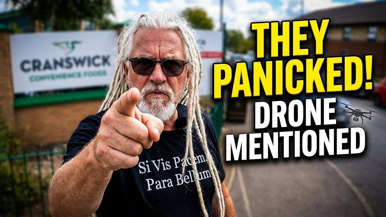 Они пытались помешать мне снимать, а потом запаниковали, когда я упомянул дрон! 😡🚁