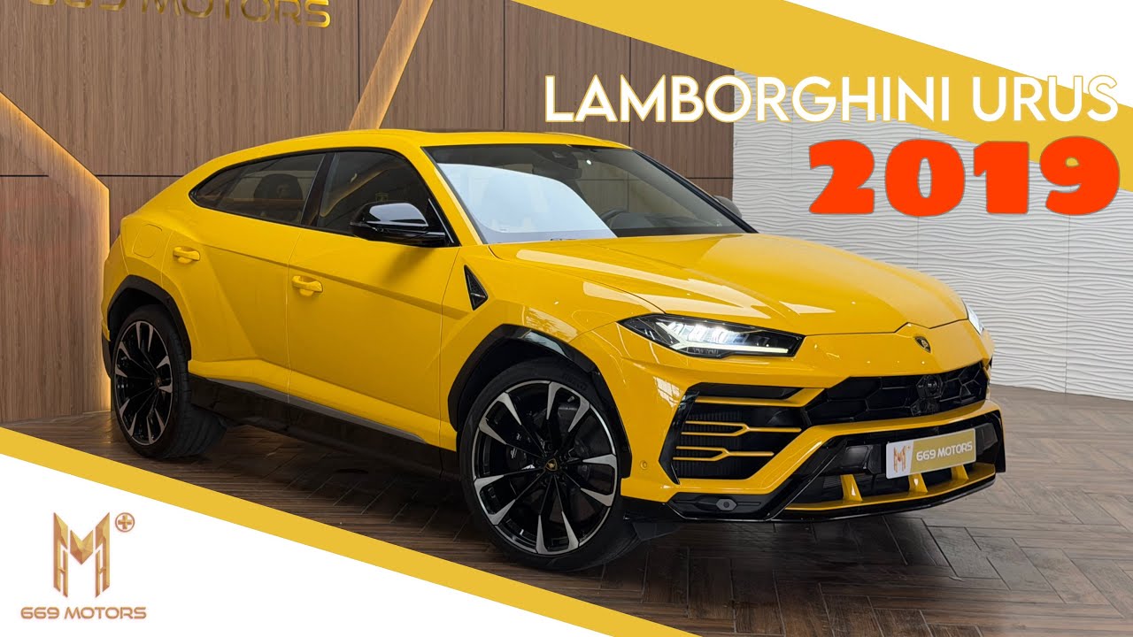 2019 Lamborghini Urus in Perfect yellow 💛