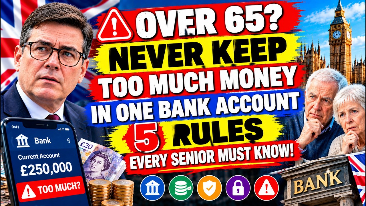 Warning! Over 65 Bank Account Mistake | The $250,000 Limit Explained | Protect Your Savings Now
