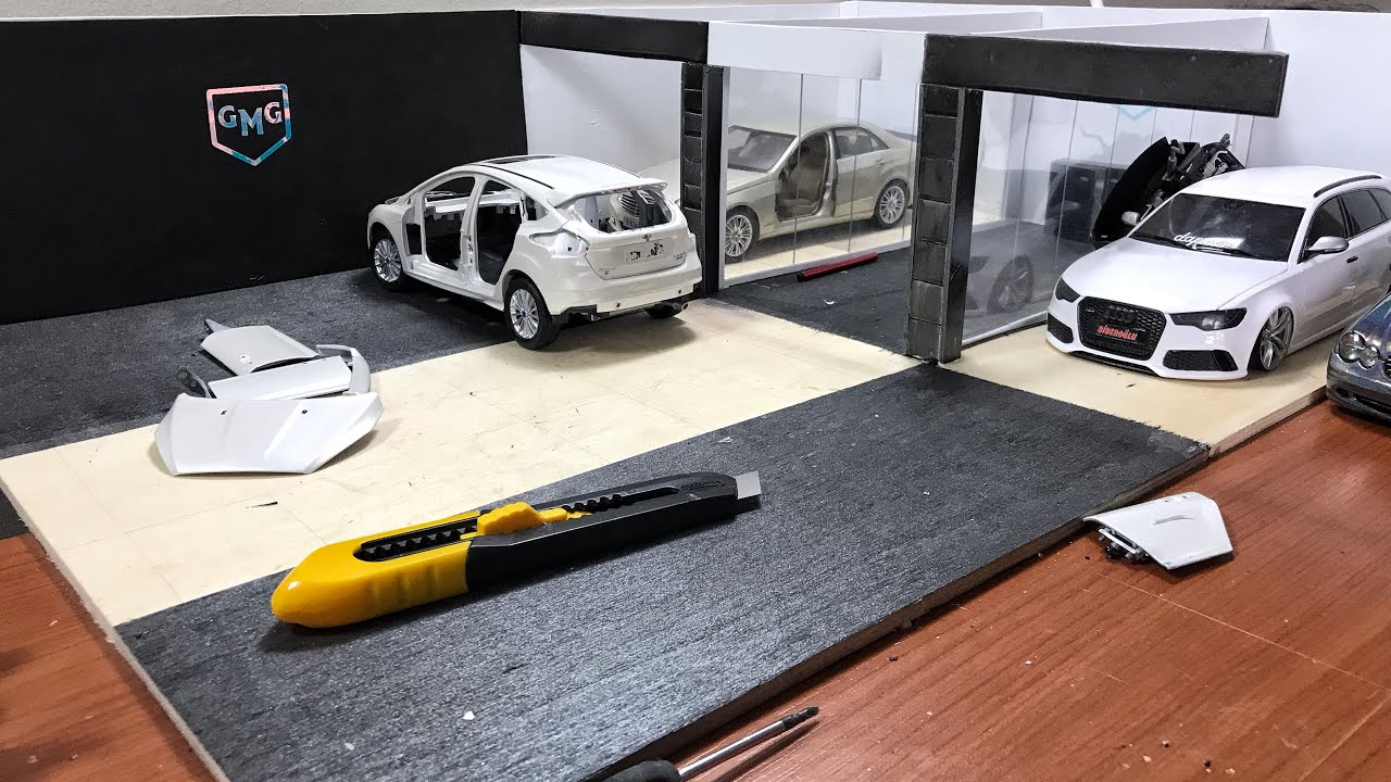 Model Araba Diorama Garaj Yapımı 1:18 Diecast | Part 1