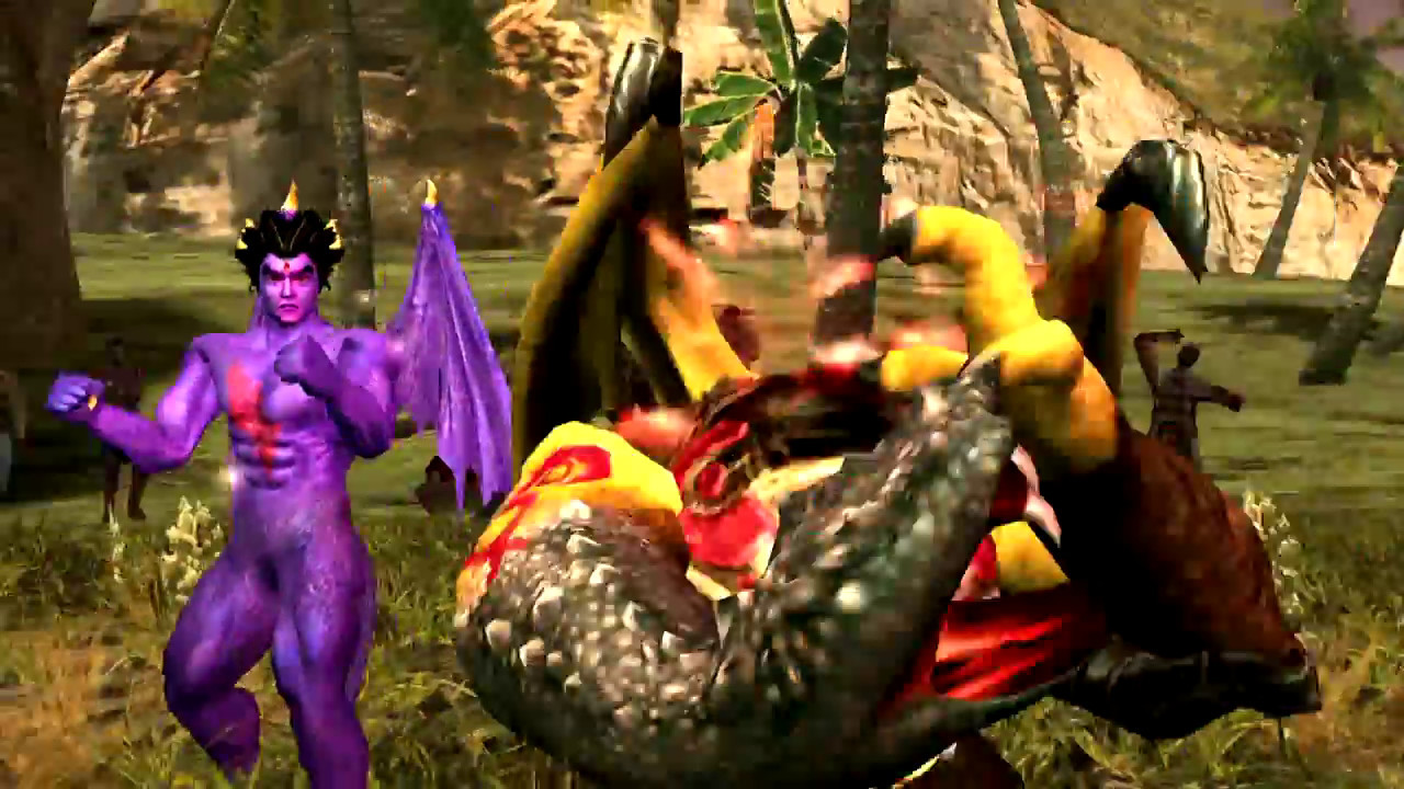 Tekken Tag Tournament HD (PlayStation 3) Arcade as True Ogre/Devil