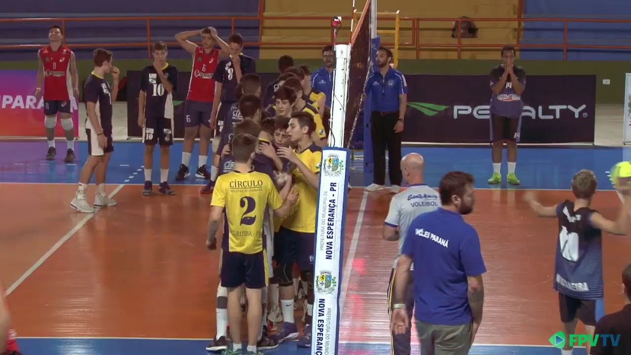 PARANAENSE SUB 16 MASCULINO - CÍRCULO MILITAR DO PARANÁ X SANTA MÔNICA