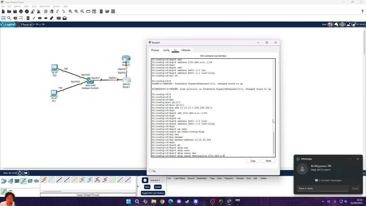 Modul 1 : 1.1.2 Lab - Troubleshoot IPv4 and IPv6 Addressing Issues