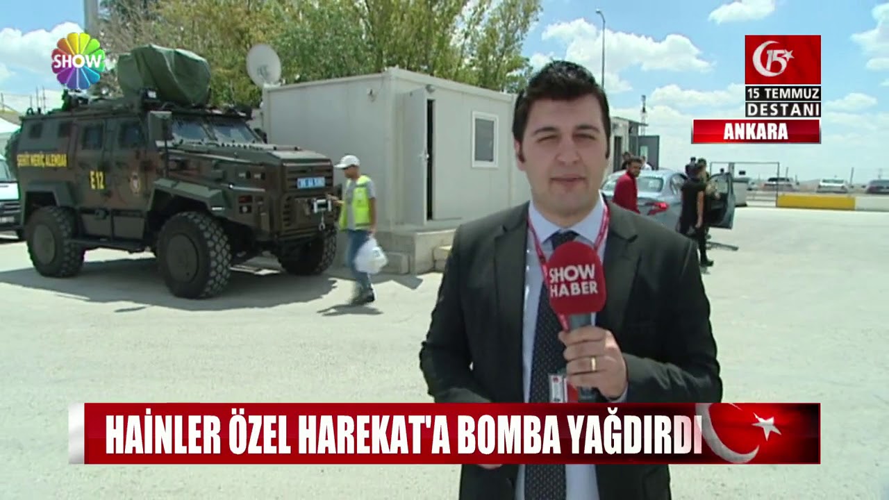 Hainler Özel Harekat'a bomba yağdırdı
