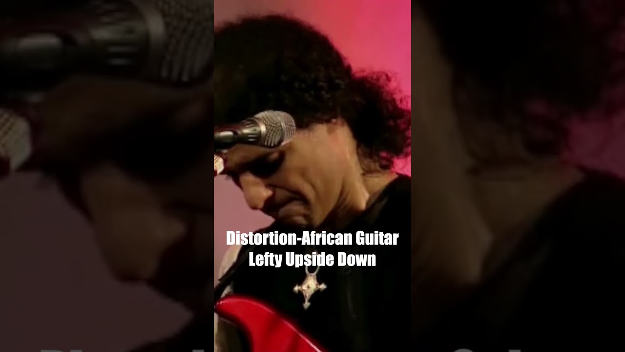 Distortion African guitar Upside Down played by Djamel Laroussi 