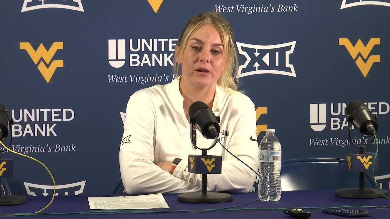 Watch: OK State's Jacie Hoyt on Saturday's 72-40 loss at #19 WVU