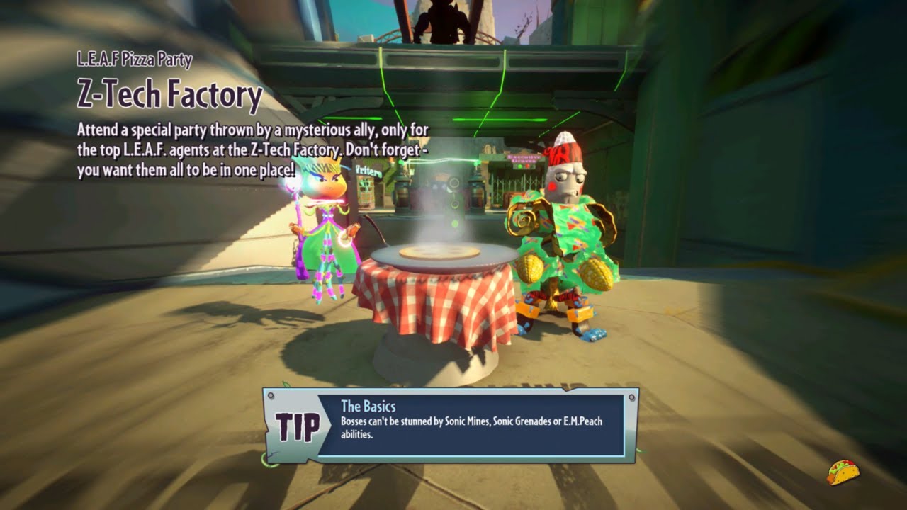 Plants vs. Zombies Garden Warfare 2: L.E.A.F Pizza Party Event Mod by Spaghetsis