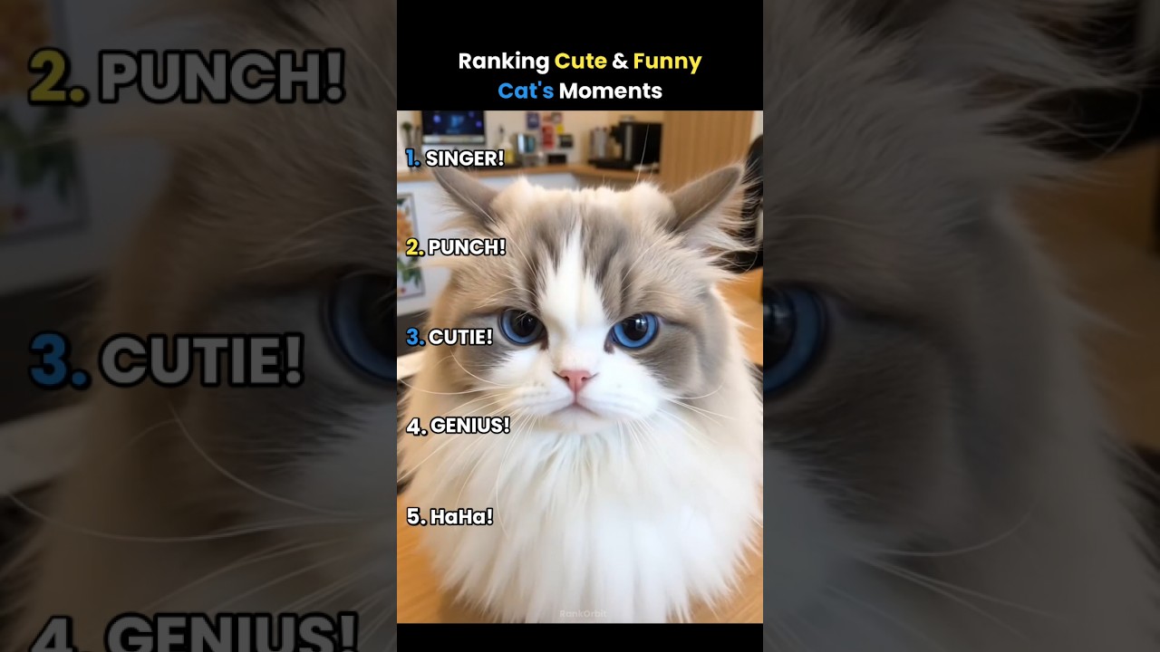 Ranking Cute & Funny Cat's Moments 😹