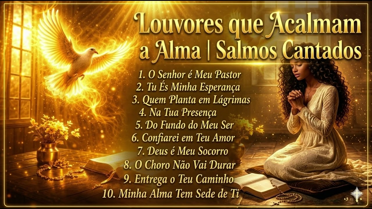 Coletânea de Louvores Gospel Baseados nos Salmos | O Senhor é Meu Pastor e Mais