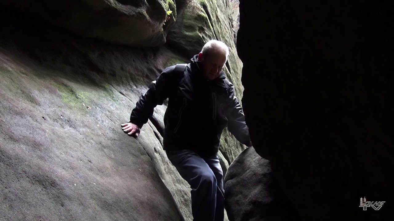 Riegelhofstiege in der Sächsischen Schweiz