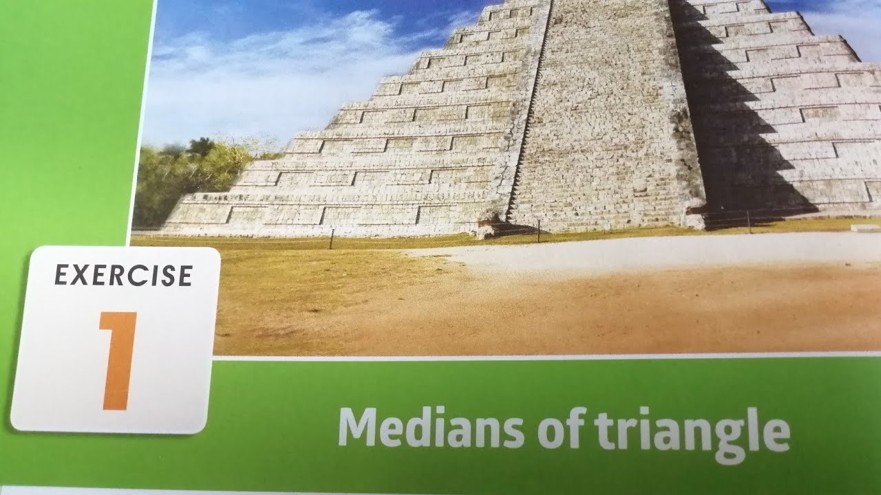 #Prep 2#lesson 1 geometry Exercise 1 The medians of triangle