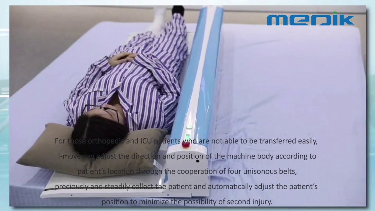 Transferring from bed to stretcher automatically