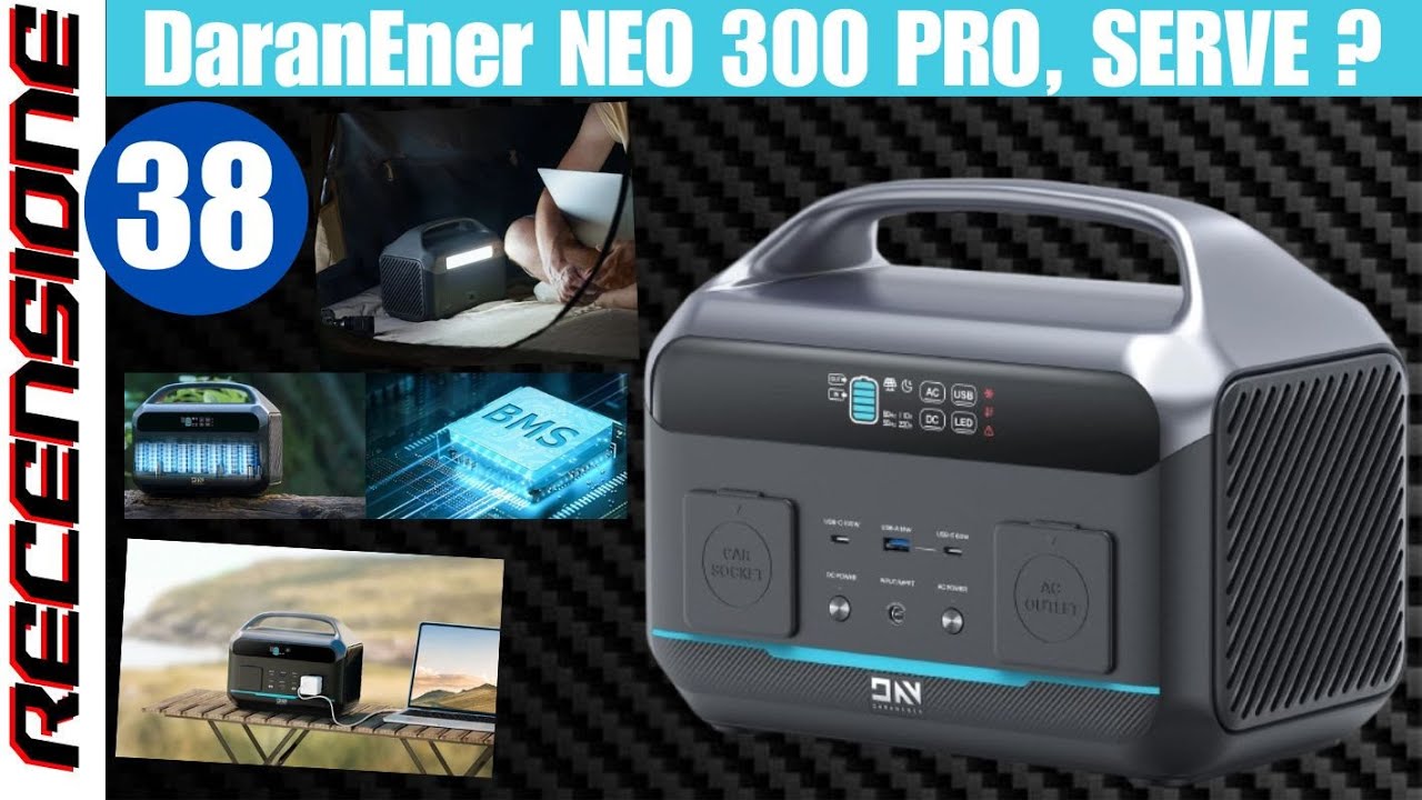 600w 300Wh che ci fai? RECENSIONE DaranEner Neo 300 Pro