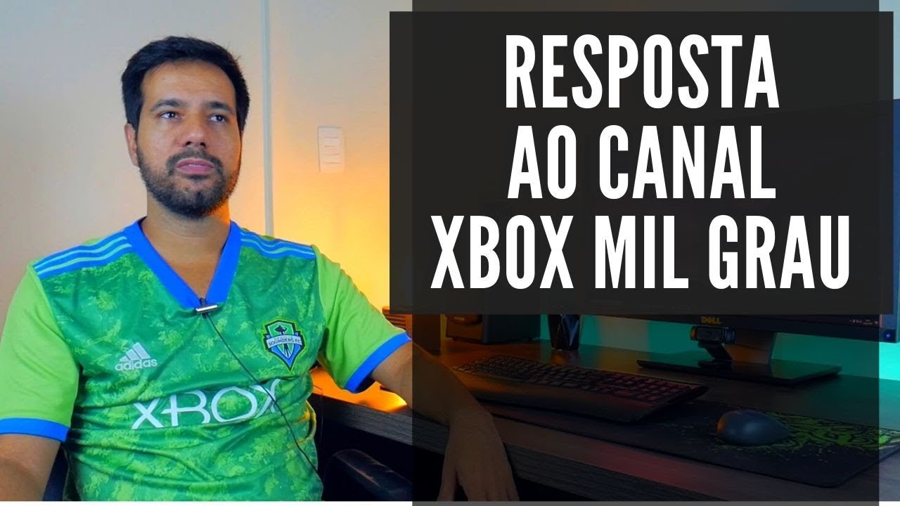 Minha resposta sobre a atitude PATÉTICA do XBOX Mil Grau