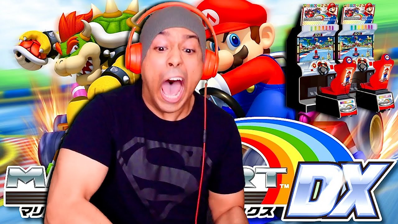 NEVER PLAYED THIS GAME ON THE CHANNEL!! [MARIO KART ARCADE GP DX]