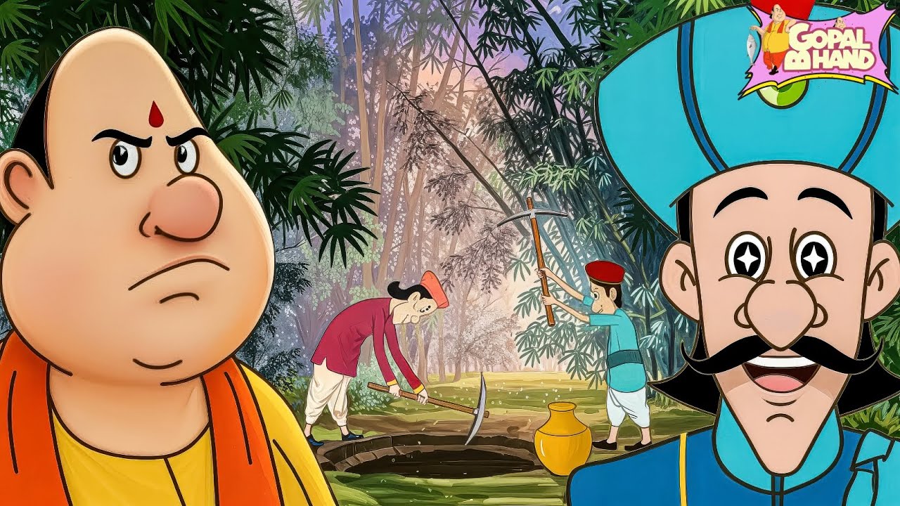 মন্ত্রীর বাঁদরামি | Manti Hides All Of Raja's Gold - Gopal Finds The Truth | Gopal Bhand