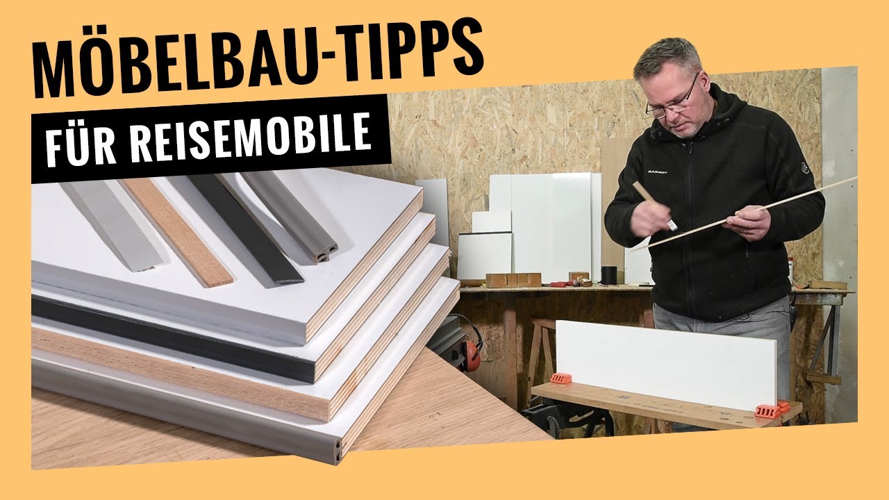 Kantenumleimer anbringen | Tipps für Möbelbau-Anfänger | Offroad Wohnmobil selbst ausbauen